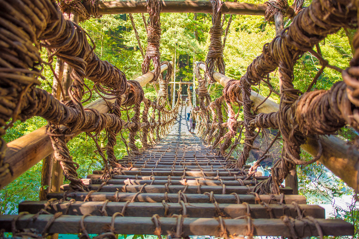 祖谷のかずら橋