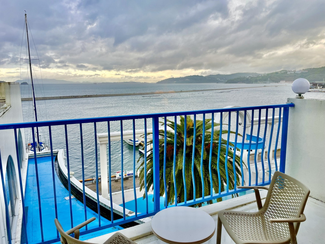 部屋からの眺めです。