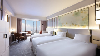 エグゼクティブ デラックス ツイン　スカイツリー側（大人3名用/ラウンジアクセス付）