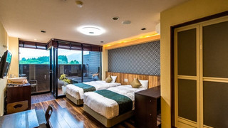 [和モダン和洋室] 25平米 + 専用テラス6平米 信楽焼露天風呂 禁煙