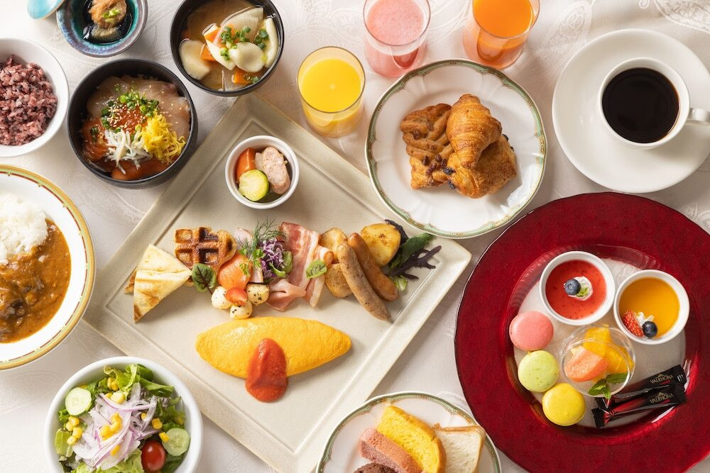 朝食ビュッフェ①