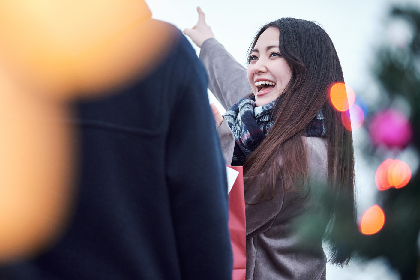 デートをするカップル