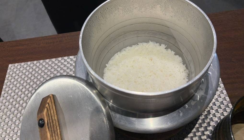 朝食釜炊きご飯 / 3