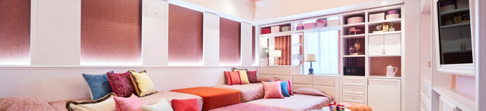 “映える”お部屋にテンションUP！女子旅で泊まりたい「かわいいホテル」6選