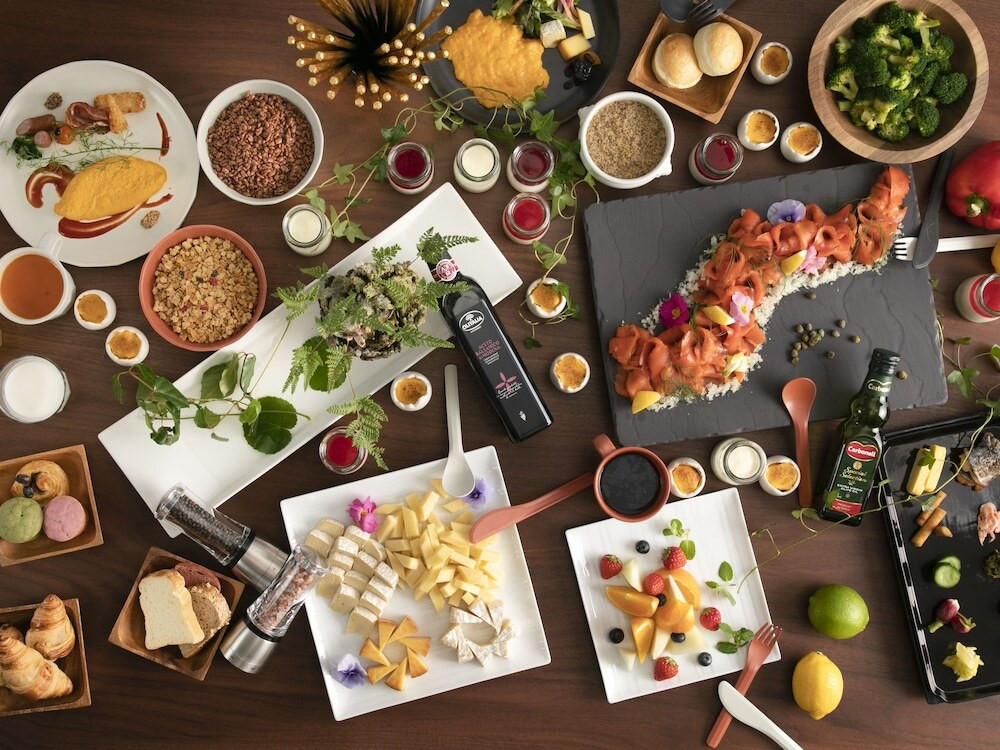 朝食ビュッフェ