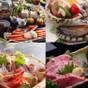 【朝夕部屋食】露天風呂付客室★グルメ三昧活あわびx但馬牛陶板焼50gx鮮魚5種x4湯貸切x色浴衣 | 城崎温泉 お宿 白山 花まんだら 湯亭 花のれん