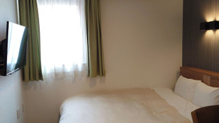 ベーシック ダブルルーム ダブルベッド 1 台 禁煙 冷蔵庫