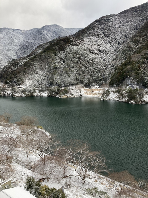 ホテルの客室から