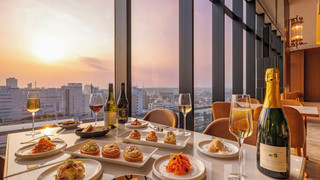 ダブルルーム 、ラウンジ付、高層階、禁煙