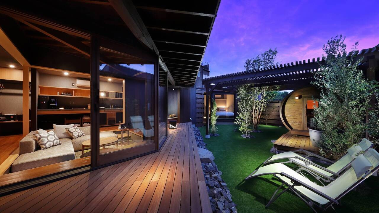 全室プライベートサウナ＆温泉露天風呂付き。贅沢なステイを楽しもう3406553