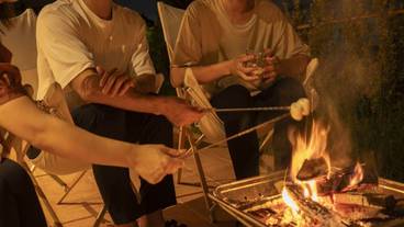 グランピング棟 焚き火 / 9