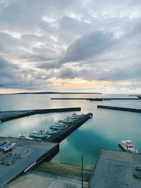 ホテルからみえる「平良港」 / 1