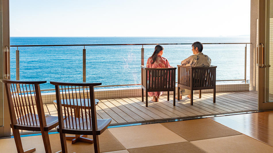 海と一体になれる露天風呂やお風呂専用棟で温泉三昧4758765