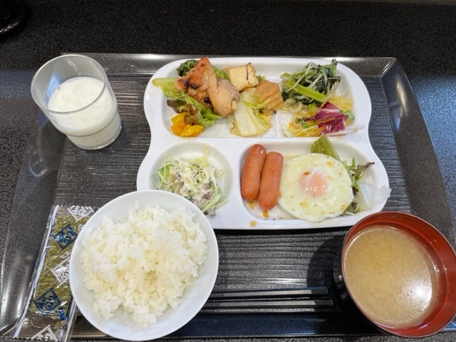 朝食バイキング！