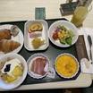 朝食ブッフェ　元旦でしたのでおせち料理があります