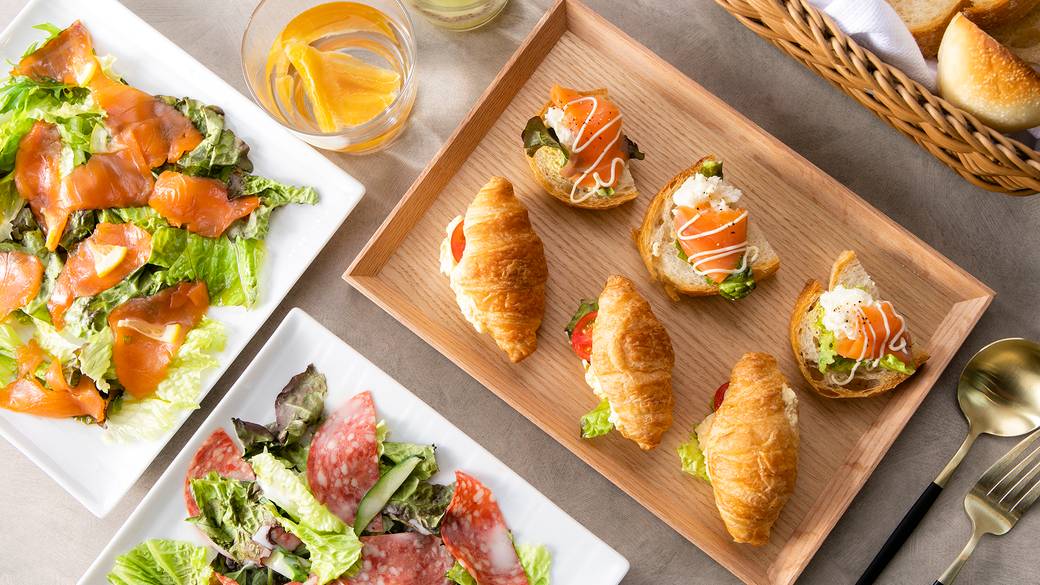 朝食 クロワッサンサンド / 4