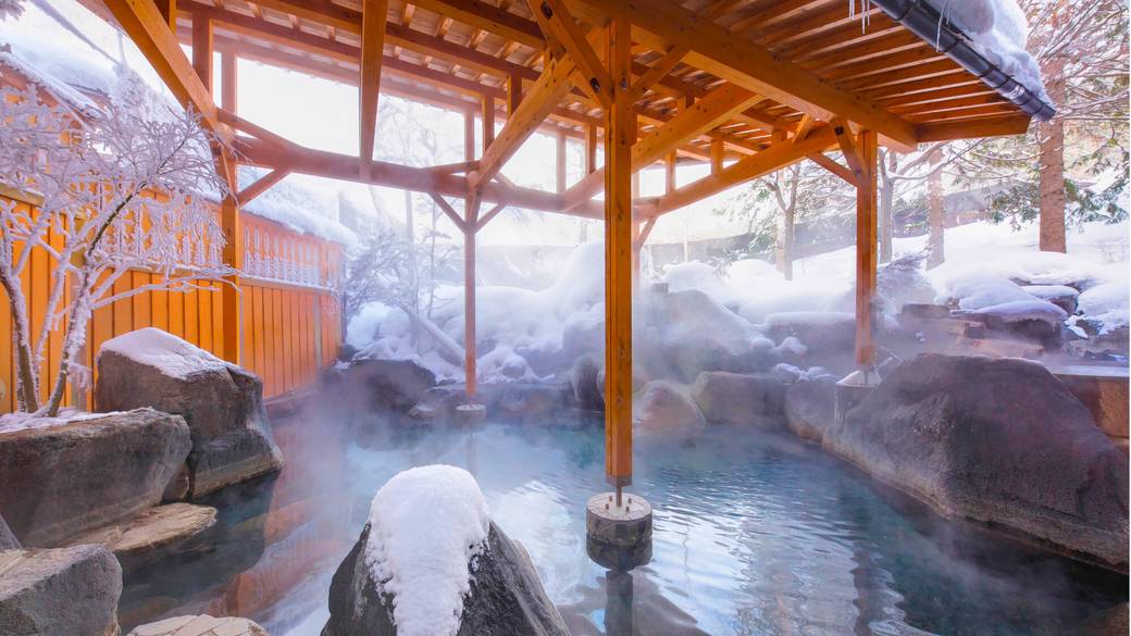 冬は雪見風呂も / 5