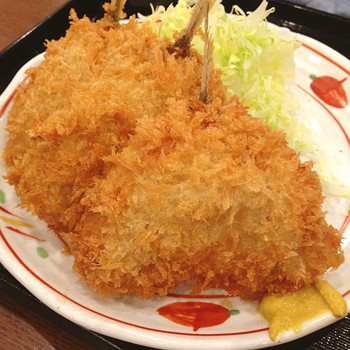 「ときわ食堂」料理 847298 アジフライ。さっくさく。