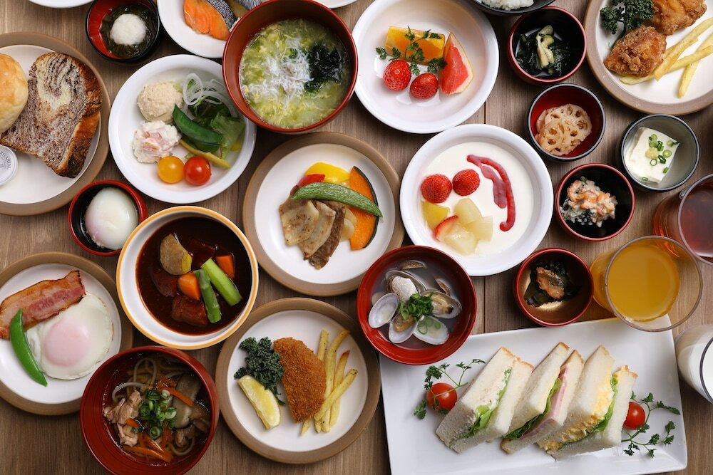 朝食ビュッフェ