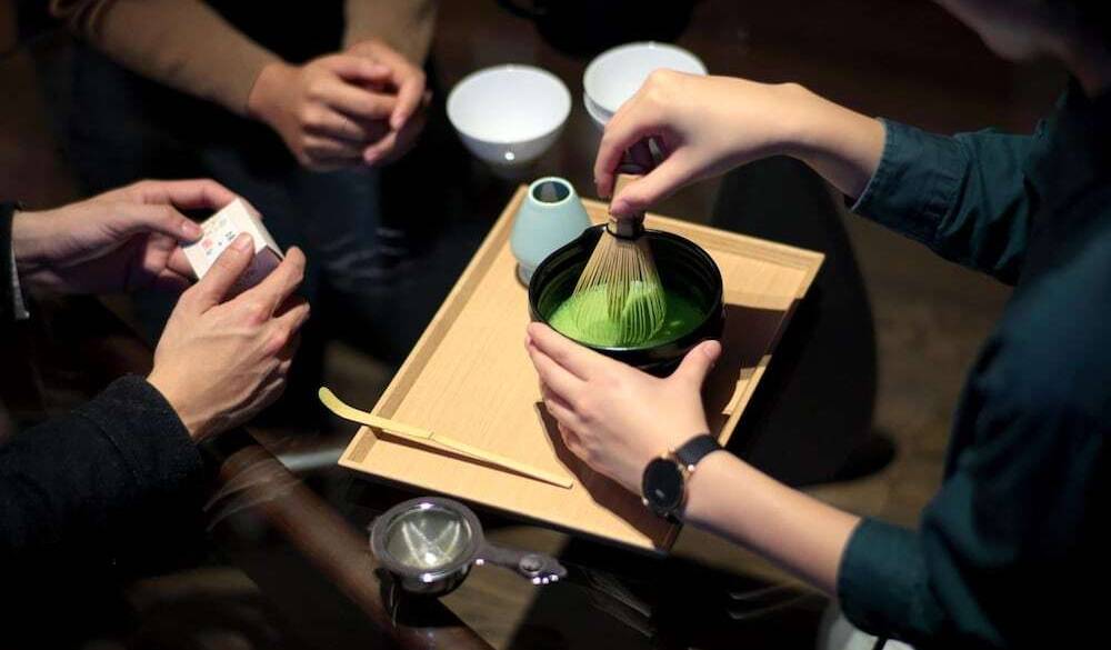 お茶点て / 1