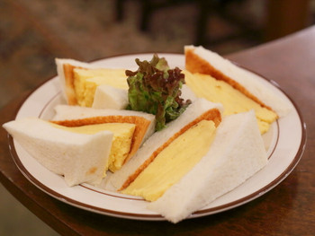 「喫茶ガボール」 料理 60151836 コロナの玉子サンドイッチ・元味