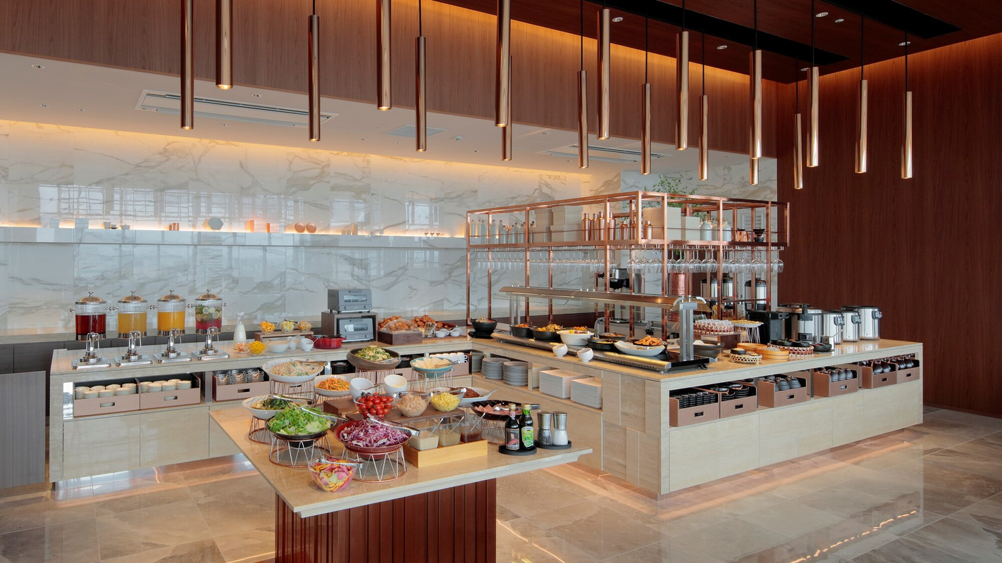 朝食ビュッフェ①