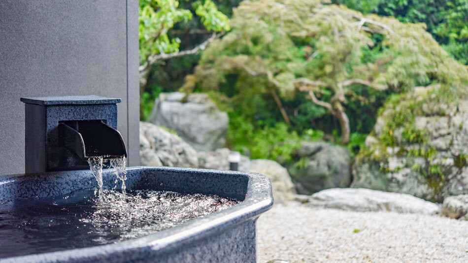 客室露天風呂③