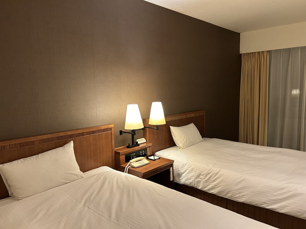 スタンダードツインのお部屋。