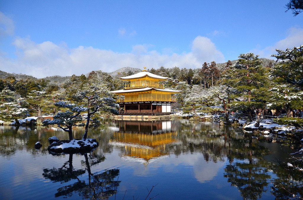 京都で欠かせない名所「金閣寺（鹿苑寺）」へ740760