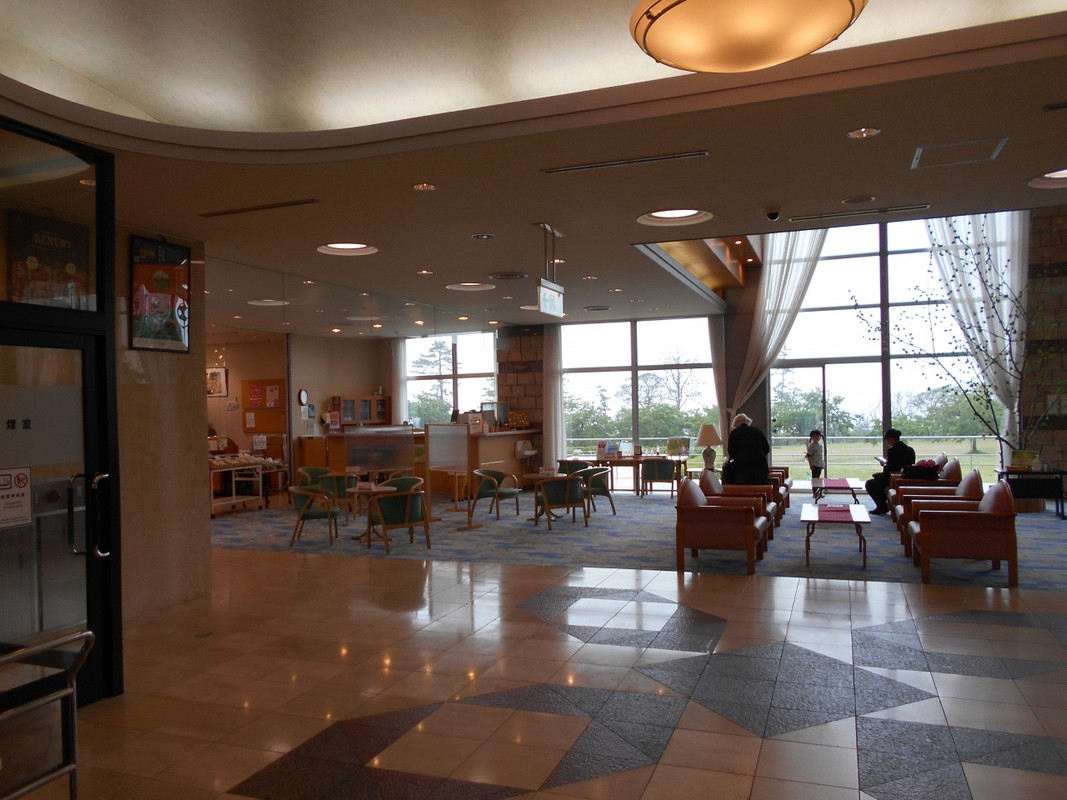 休暇村越前三国ロビー