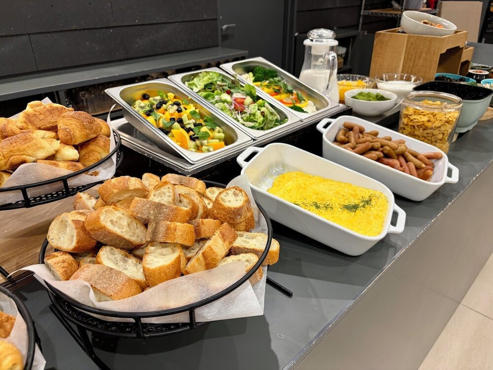 朝食ビュッフェ