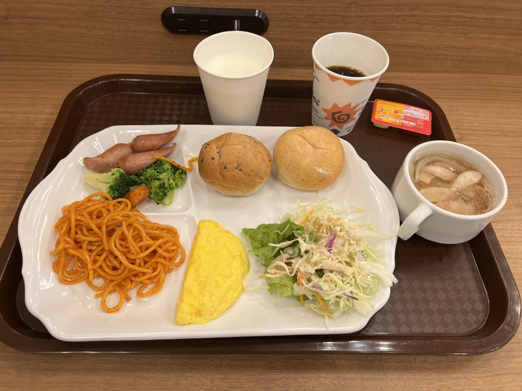 無料朝食