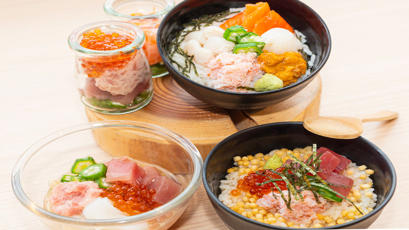 駅チカで便利♪自由にアレンジできる海鮮朝食が魅力的4228919