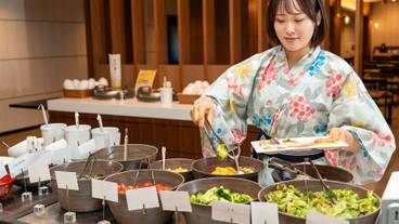 朝食／ビュッフェ台一例② / 6