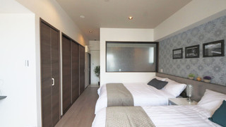 スタンダード ツインルーム ダブルベッド 2 台