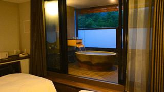 [テラス露天風呂]付スーペリアツインルーム 禁煙 - 宿泊されるお客様(お子様含む)を含めた人数検索をした上ご予約頂きますようお願い致します