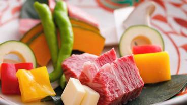 近江牛づくし会席 一例 / 1