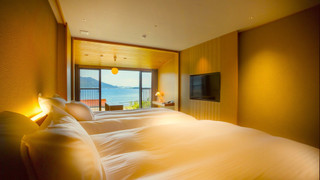 【新・海側和洋室】〈海側・禁煙客室・41㎡〉