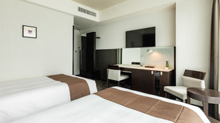 【禁煙】ビューツイン/21㎡/120㎝幅ベッド×2台