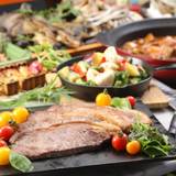 夕食一例／焼き立てステーキ / 4