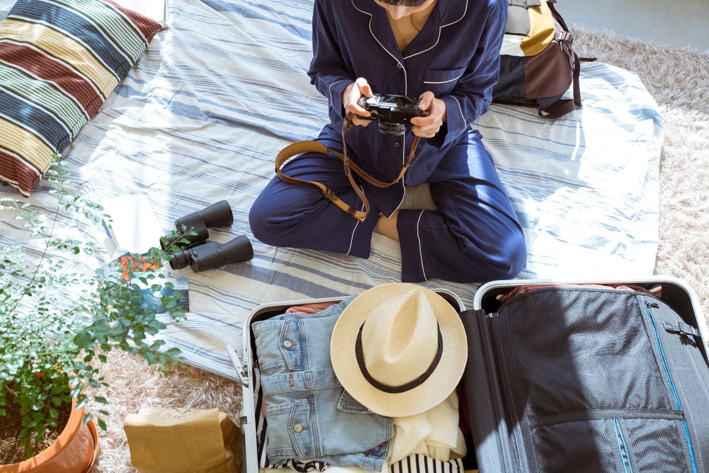 女性　ライフスタイル　旅行