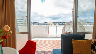 ﾃﾗｽ&ﾛﾌﾄ付!最上階TypeC 8名 禁煙