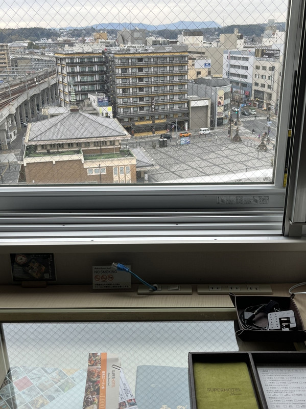 客室からの眺めです