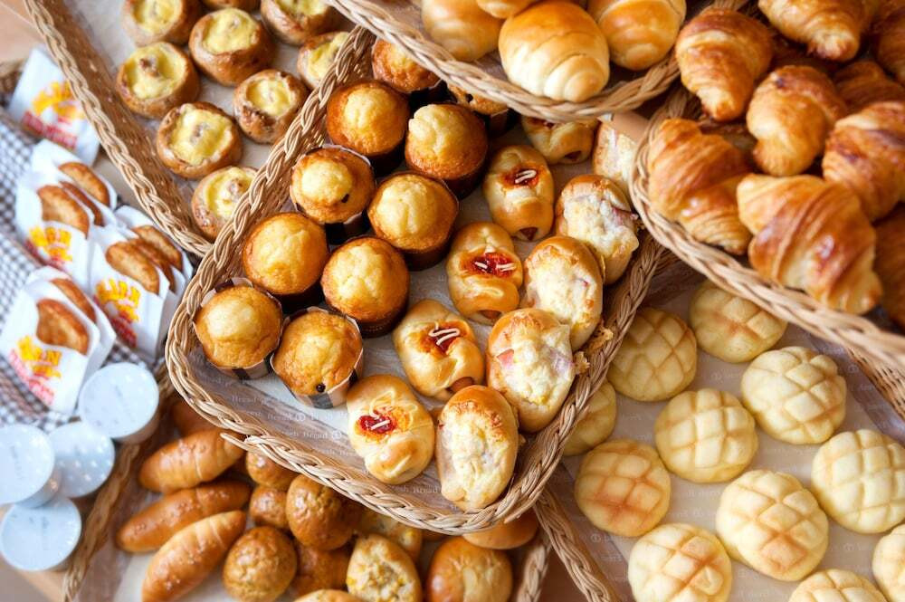 朝食ビュッフェ