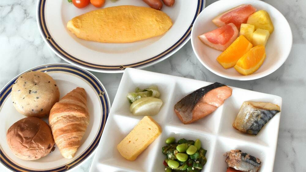 朝食ビュッフェ