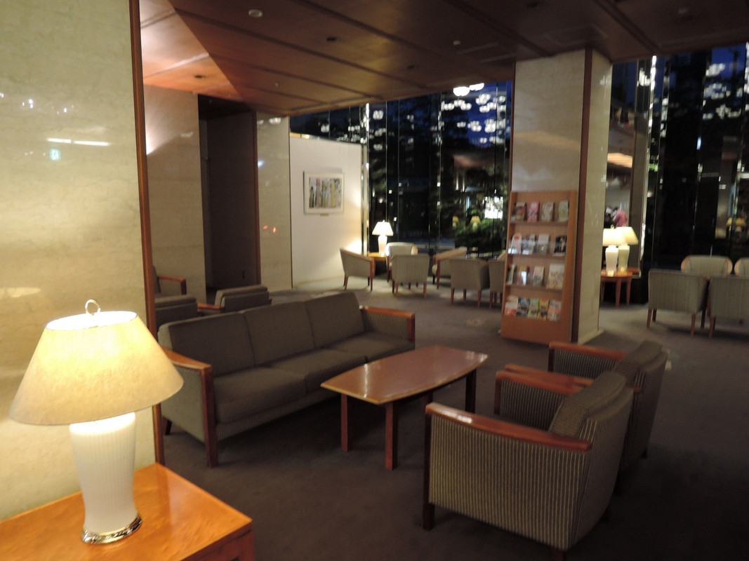 ゆったりできるラウンジ