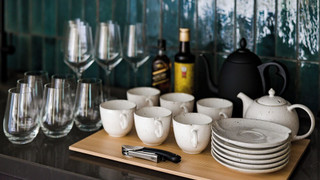 デラックス 4 人部屋 バルコニー マウンテンビュー