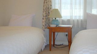 ツインルーム 共用バスルーム