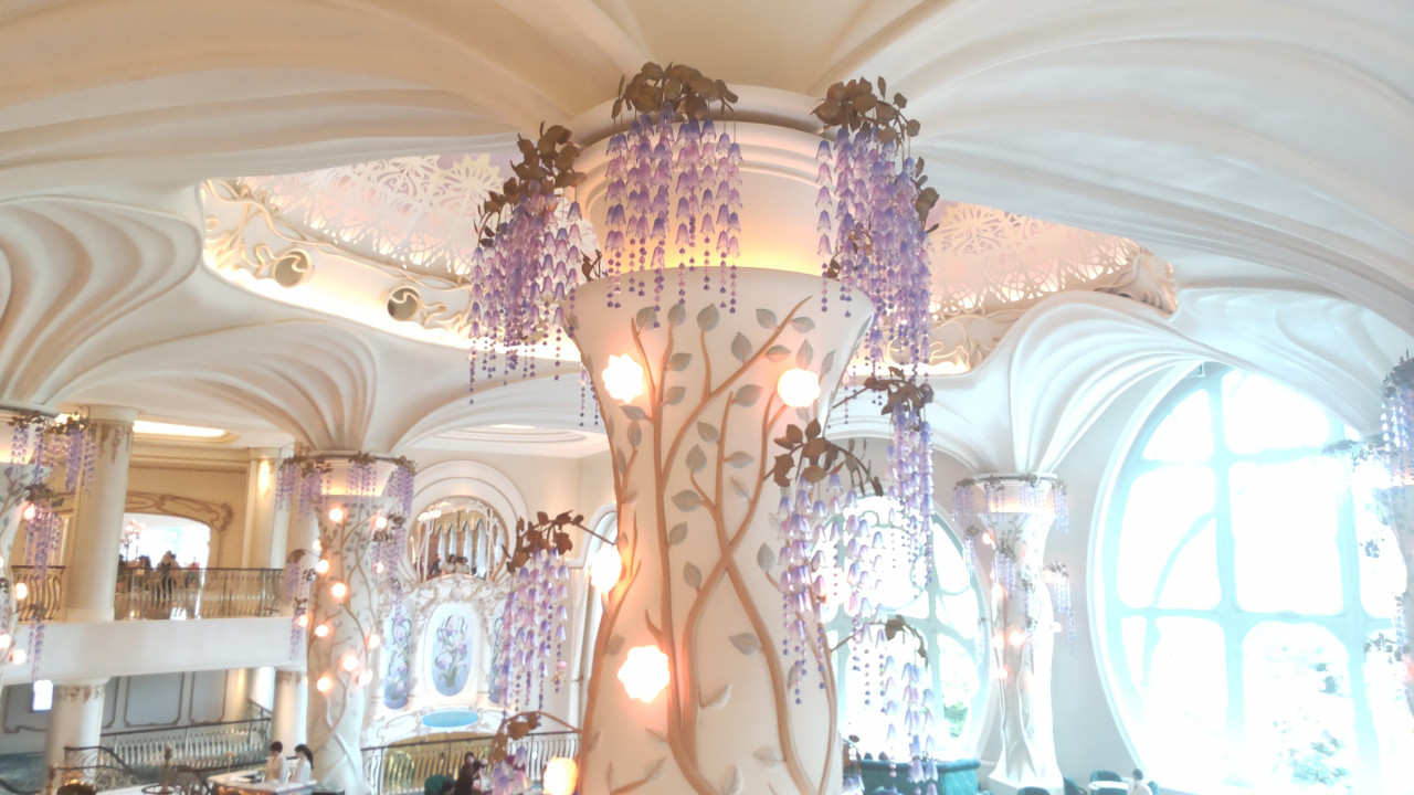 エントランス前に広がる風景