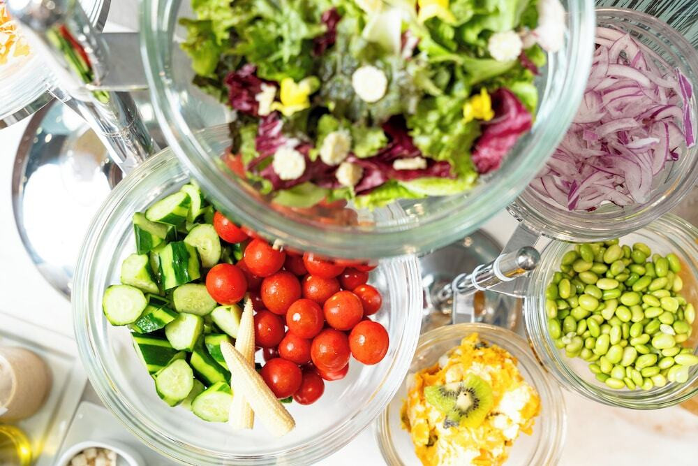 朝食ビュッフェ